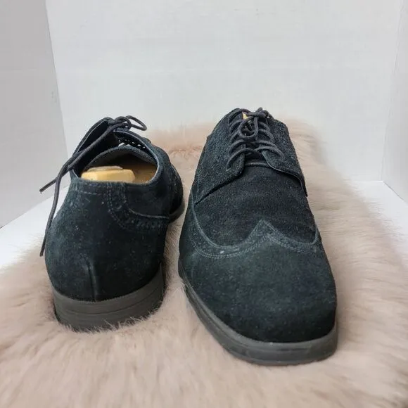 Cole Haan Men’s Suede Wingtip Oxford Derby Brogue C21170 Shoes Size 12 M