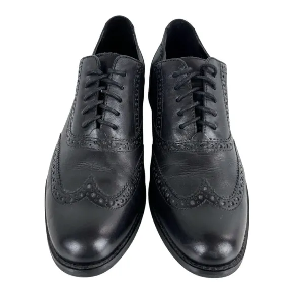 Cole Haan Women’s Black Skylar Wingtip Oxford Shoes Size 9 1/2 NWOT