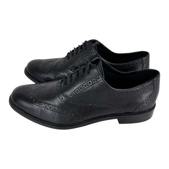 Cole Haan Women’s Black Skylar Wingtip Oxford Shoes Size 9 1/2 NWOT