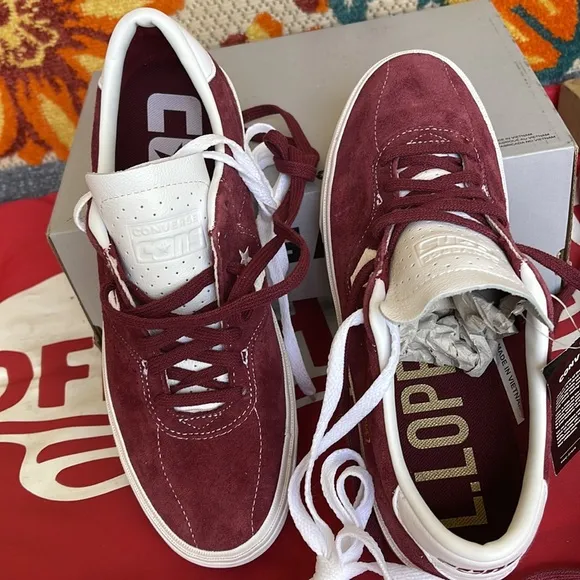 Converse 171329CLOUIE LOPEZ PRO OXDEEP BORDEAUX/WHITE/WHITEWMNS sneakers