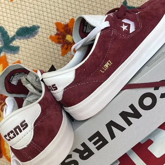 Converse 171329CLOUIE LOPEZ PRO OXDEEP BORDEAUX/WHITE/WHITEWMNS sneakers