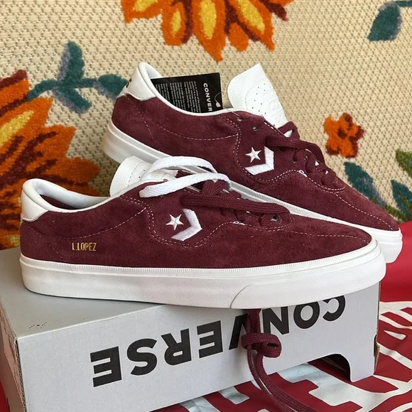 Converse 171329CLOUIE LOPEZ PRO OXDEEP BORDEAUX/WHITE/WHITEWMNS sneakers