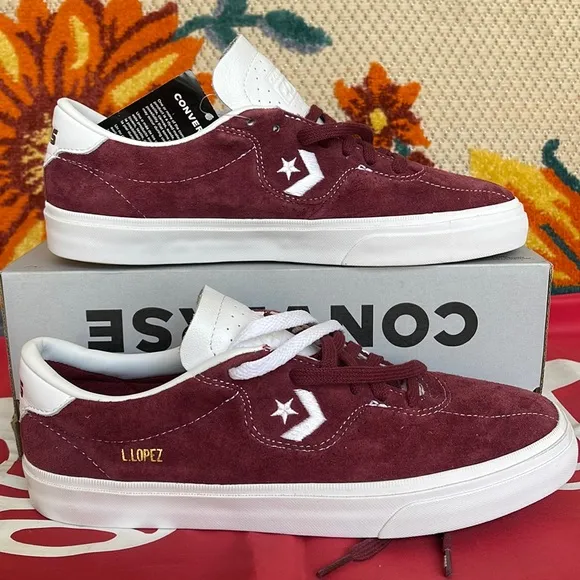 Converse 171329CLOUIE LOPEZ PRO OXDEEP BORDEAUX/WHITE/WHITEWMNS sneakers