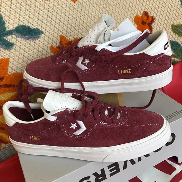 Converse 171329CLOUIE LOPEZ PRO OXDEEP BORDEAUX/WHITE/WHITEWMNS sneakers