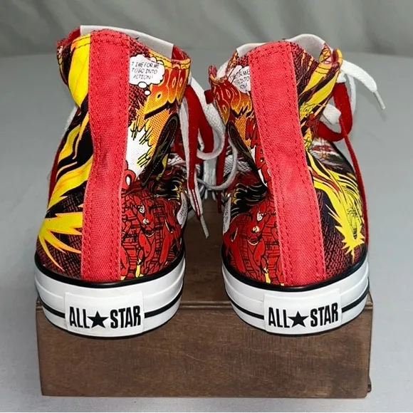Converse • All Star DC Comics The Flash Men's Sz 10 Wm 12 Limited Edition
