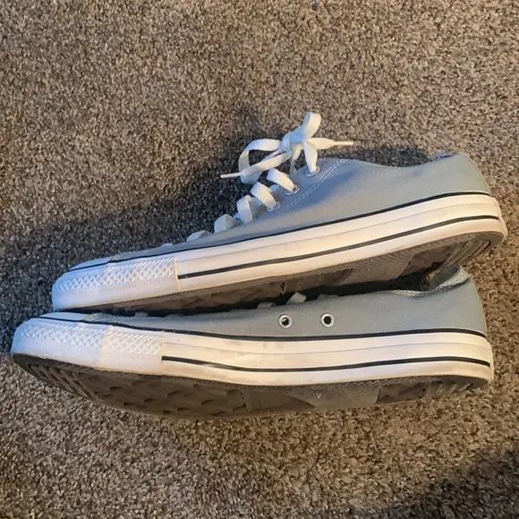 Converse All Star Low Top Gray Shoes Men’s 11, Women’s 13