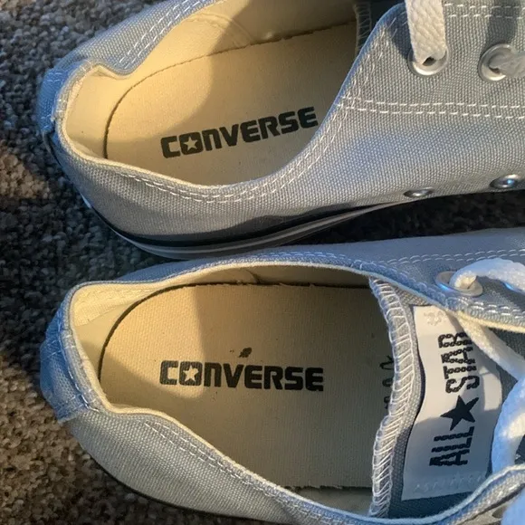 Converse All Star Low Top Gray Shoes Men’s 11, Women’s 13