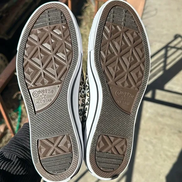 Converse Black and White Sneakers with Classic Design