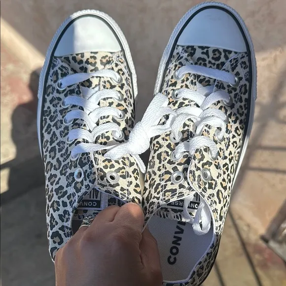 Converse Black and White Sneakers with Classic Design