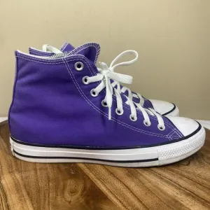 Converse Chuck Taylor All Star Electric Purple Womens Size 9.5 High Top Shoes