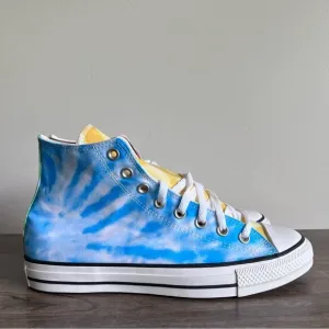 Converse Chuck Taylor All Star Hi Tie Dye Color Block Unisex Shoe Size 9 or 11