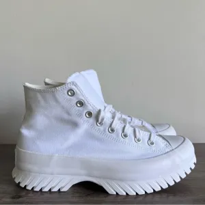 Converse Chuck Taylor All Star Lugged Hi 2.0 White Unisex Shoe Size 9.5 or 11.5