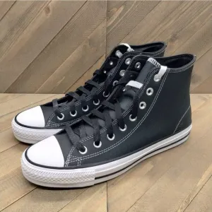 Converse Cons Chuck Taylor All‎ Star Hi Pro Leather Sneakers Mens Size 8.5 Black