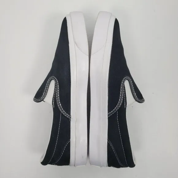 Converse Cons One Star CC Pro Slip On Black White Shoes US Sz Men's 6 Wo's 7.5