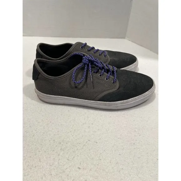 Converse Cons Zakim Suede OX Shoes Unisex Men's 11 Women's 12.5 Black/Cast Iron