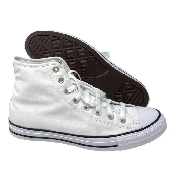 Converse Ctas High Top Shoes Skate Men Sneakers White Canvas Custom 152620C-WWW