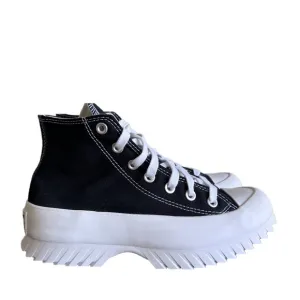 Converse CTAS Lugged 2.0 Hi Unisex Black &amp; White Shoe Size 5.5 or 7.5 #B1199