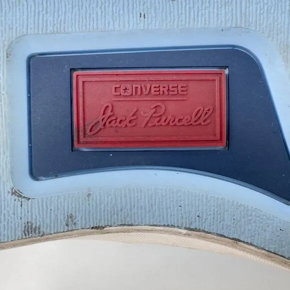 Converse Jack Purcell OX Tenisi Shoes Unisex Size 10M/11.5W Blue Cap Toe 142680C