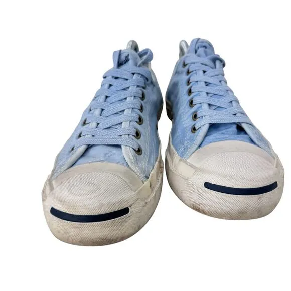 Converse Jack Purcell OX Tenisi Shoes Unisex Size 10M/11.5W Blue Cap Toe 142680C