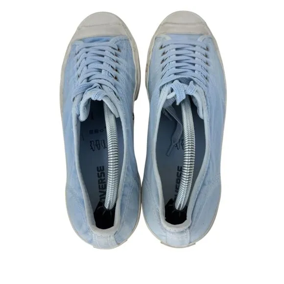 Converse Jack Purcell OX Tenisi Shoes Unisex Size 10M/11.5W Blue Cap Toe 142680C