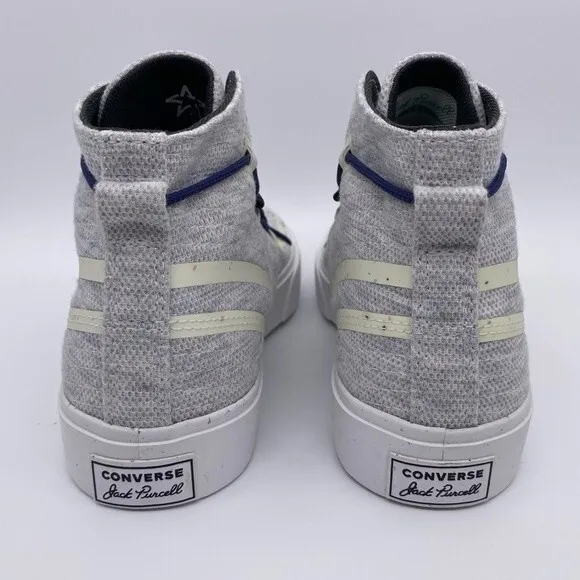 Converse Jack Purcell Rally Mid 'White Storm Wind' Unisex Men Shoes  |  Size:  8