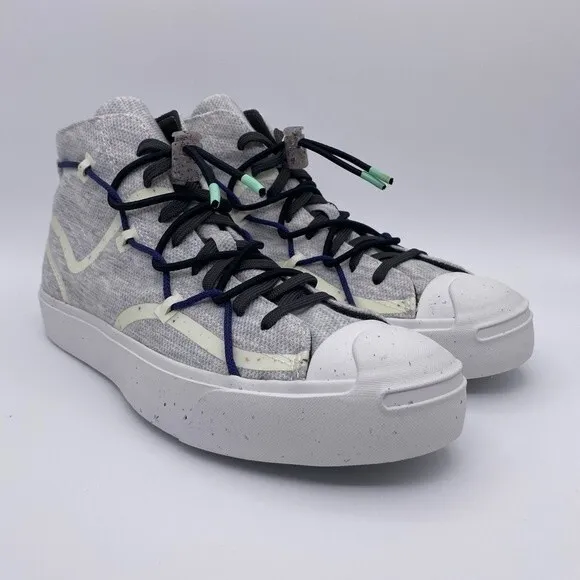 Converse Jack Purcell Rally Mid 'White Storm Wind' Unisex Men Shoes  |  Size:  8