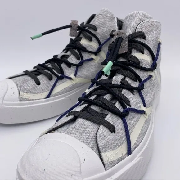 Converse Jack Purcell Rally Mid 'White Storm Wind' Unisex Men Shoes  |  Size:  8