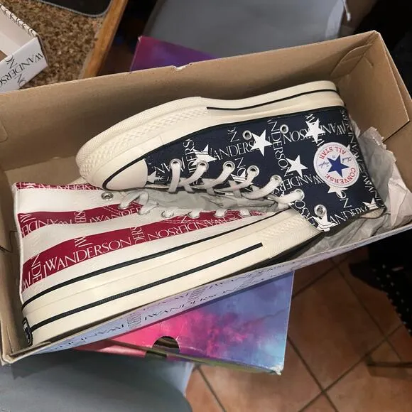 Converse Mens Chuck 70 HI JW Anderson shoes high top sneakers