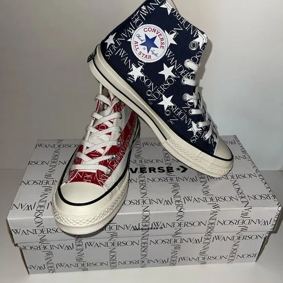 Converse Mens Chuck 70 HI JW Anderson shoes high top sneakers