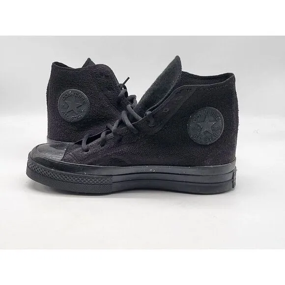 Converse Mens Renew Chuck 70 High Black Speckled Shoes Size 6 Mens 8 Womens