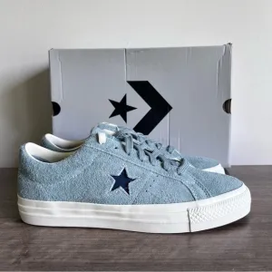 Converse One Star Pro Ox Tidepool Grey Unisex Shoe Size 9 or 10.5 #B1620
