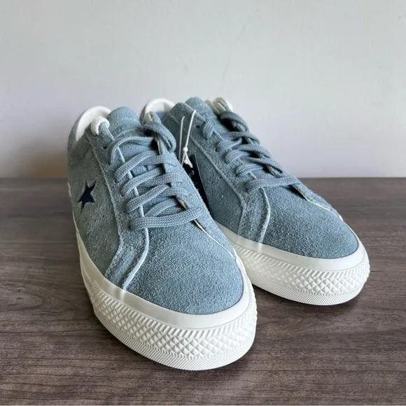 Converse One Star Pro Ox Tidepool Grey Unisex Shoe Size 9 or 10.5 #B1620
