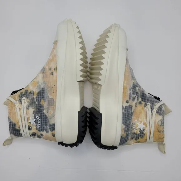 Converse Run Star Hike Hi Unisex Washed Florals 170776C US Size Men's 4 WO'S 5.5