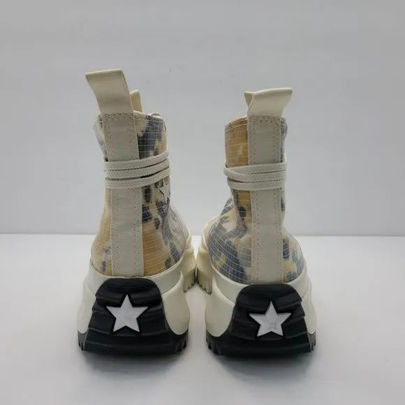 Converse Run Star Hike Hi Unisex Washed Florals 170776C US Size Men's 4 WO'S 5.5