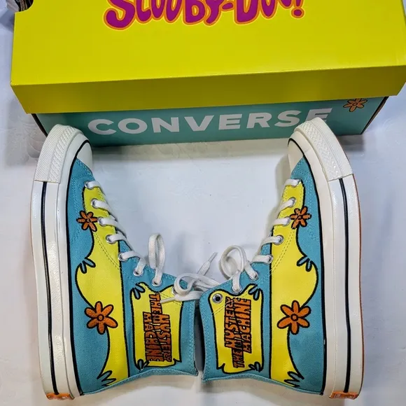 Converse Scooby-Doo Chuck 70 Hi Pool Blue/ Sulphur Spring Unisex Sneakers