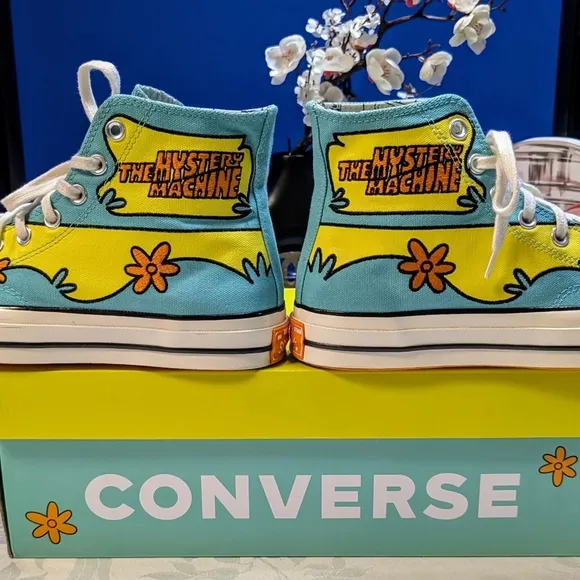 Converse Scooby-Doo Chuck 70 Hi Pool Blue/ Sulphur Spring Unisex Sneakers