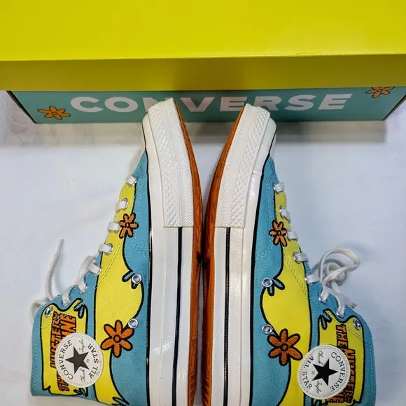 Converse Scooby-Doo Chuck 70 Hi Pool Blue/ Sulphur Spring Unisex Sneakers