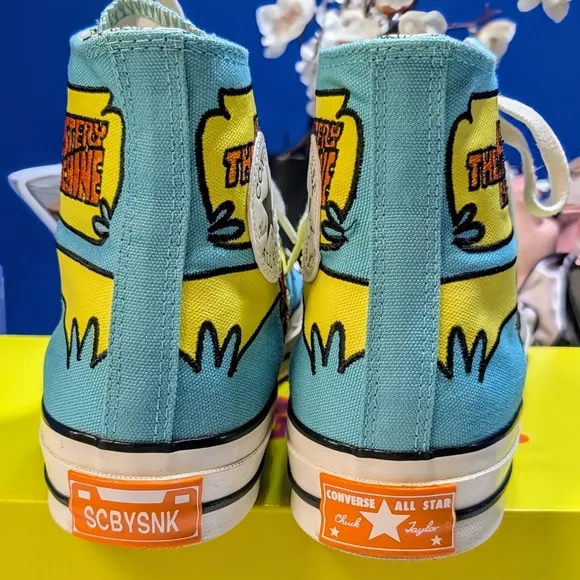 Converse Scooby-Doo Chuck 70 Hi Pool Blue/ Sulphur Spring Unisex Sneakers