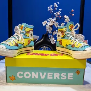 Converse Scooby-Doo Chuck 70 Hi Pool Blue/ Sulphur Spring Unisex Sneakers