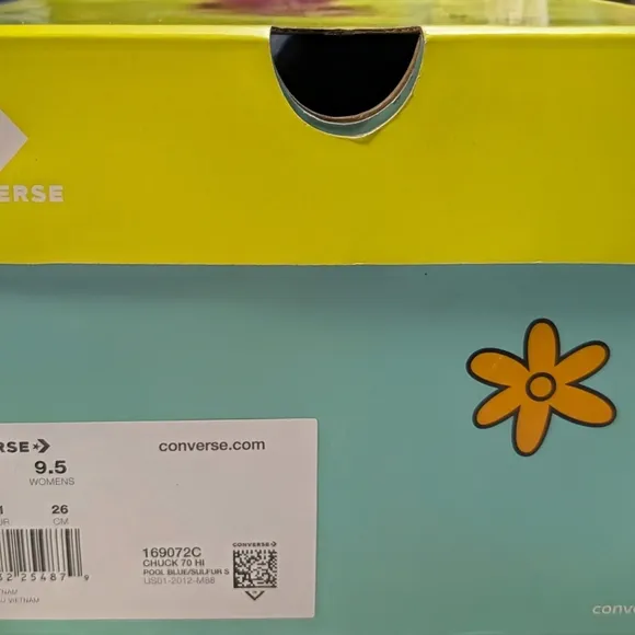 Converse Scooby-Doo Chuck 70 Hi Pool Blue/ Sulphur Spring Unisex Sneakers