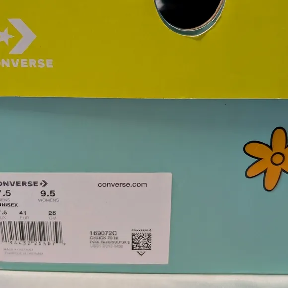 Converse Scooby-Doo Chuck 70 Hi Pool Blue/ Sulphur Spring Unisex Sneakers