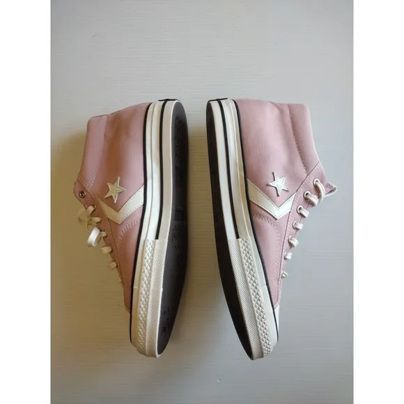 Converse Star Player 76 Mid Shoes Man's 11 Dust Rose Unisex High Top Sneakers