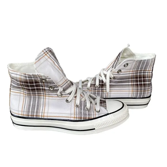 Converse Unisex Chuck 70 Tartan shoes size Men’s 6/Women’s 8