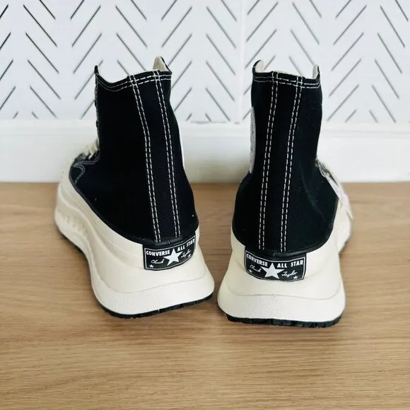 🤩Converse Women Shoes Sz 9 Chuck Taylor All Star Hi Sneakers Black A03277C New