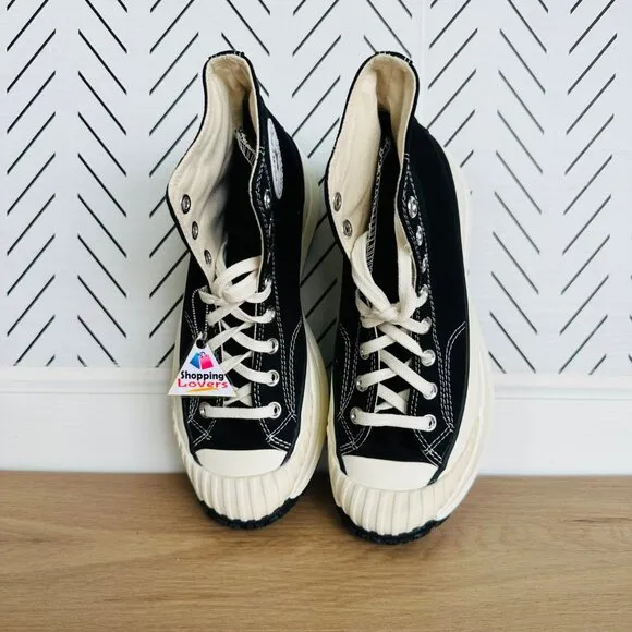 🤩Converse Women Shoes Sz 9 Chuck Taylor All Star Hi Sneakers Black A03277C New