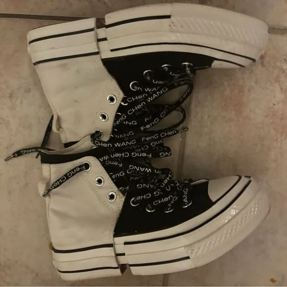 Converse x Feng Chen Wang Chuck 70 sneakers OG 2 in-1 trainers ivory black shoes
