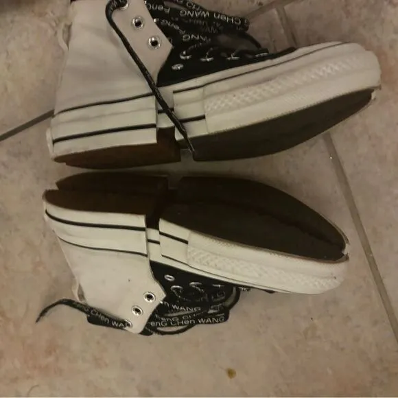 Converse x Feng Chen Wang Chuck 70 sneakers OG 2 in-1 trainers ivory black shoes