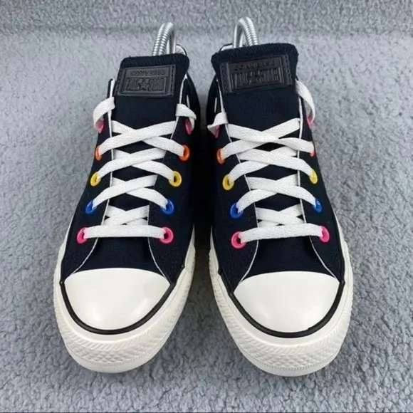 Converse shoes chuck Taylor All Star Ox My Story Sneakers‎ Mens 9.5 Black Unisex