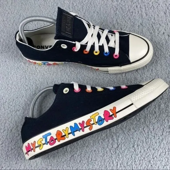 Converse sneaker chuck Taylor All Star Ox My‎ Story Black Mens 9 Shoe Unisex