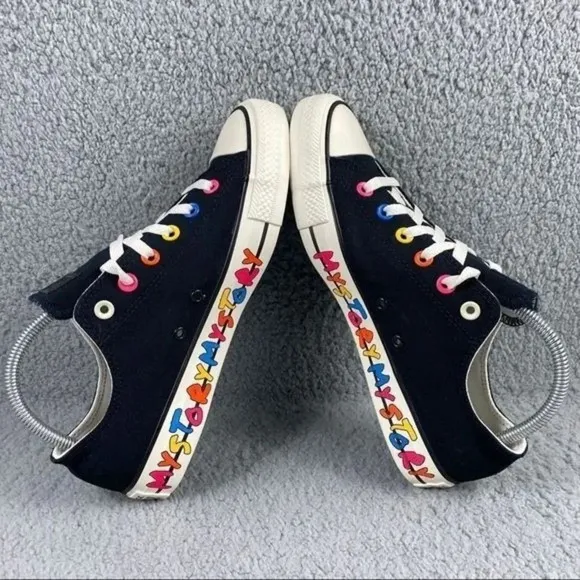 Converse sneaker chuck Taylor All Star Ox My‎ Story Black Mens 9 Shoe Unisex
